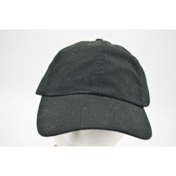 Black Fashion Baseball Hat Cap One Size Fits Most - Picture 1 of 5